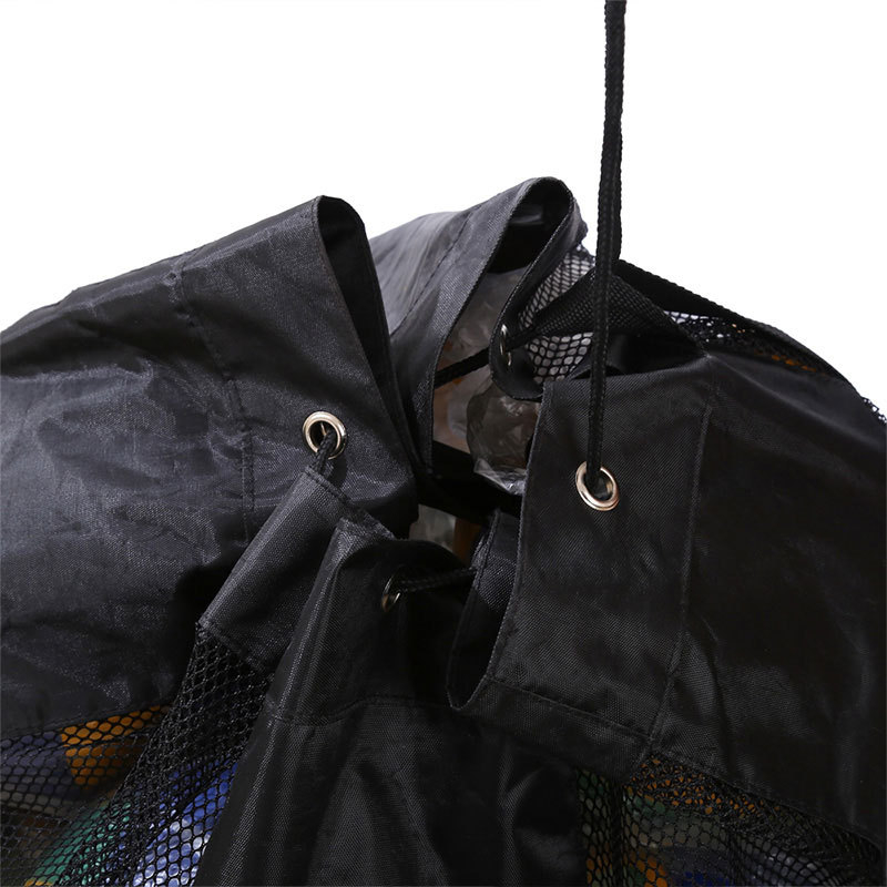 Μεγάλη διχτυωτή τσάντα αποθήκευσης με κορδόνι — Oxford ύφασμα, Youkang, αθλητικά βοηθήματα ποδοσφαίρου