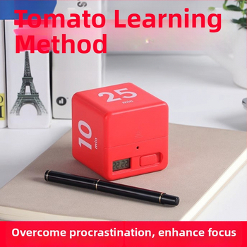 Ceas cu timer educațional în formă de mașină, cu afișaj LED, mișcare Light Wave, carcasă ABS