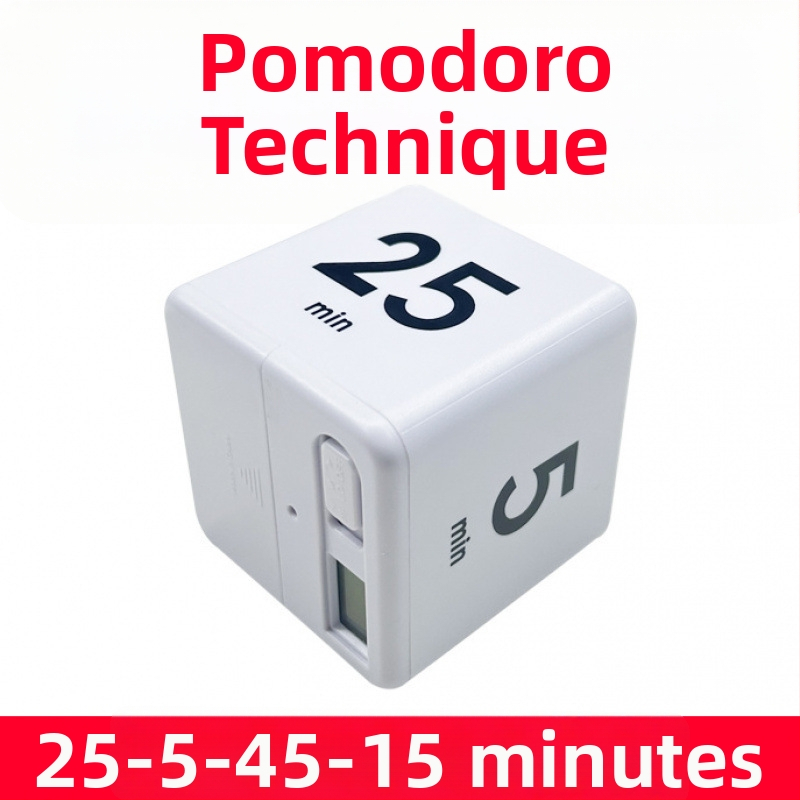 Ceas cu timer educațional în formă de mașină, cu afișaj LED, mișcare Light Wave, carcasă ABS