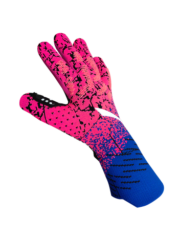 Futbolo vartininko pirštinės, neslidžios, atsparios dilimui, iš gumos, unisex (prekinis ženklas PC; medžiaga: guma; neslidžios; atsparios dilimui; unisex)