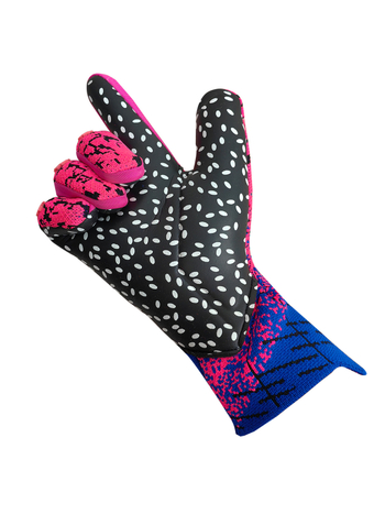 Futbolo vartininko pirštinės, neslidžios, atsparios dilimui, iš gumos, unisex (prekinis ženklas PC; medžiaga: guma; neslidžios; atsparios dilimui; unisex)