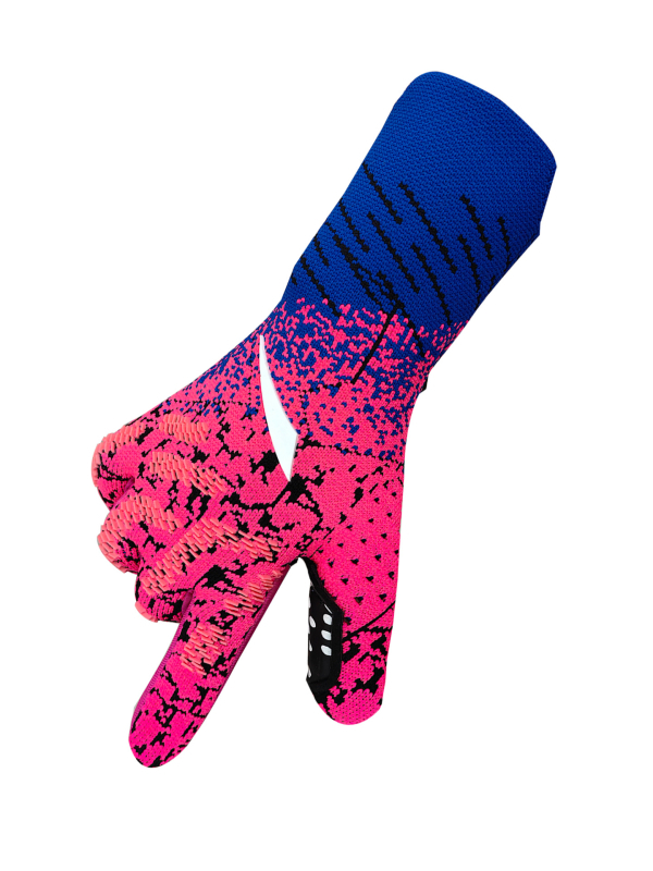 Futbolo vartininko pirštinės, neslidžios, atsparios dilimui, iš gumos, unisex (prekinis ženklas PC; medžiaga: guma; neslidžios; atsparios dilimui; unisex)