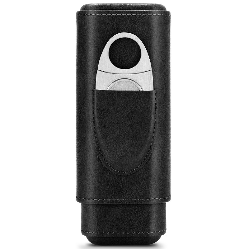 Ādas cigāru komplekts — viegls grezns stils, zīmols Cigarloong/qielong, pielāgošana pieejama