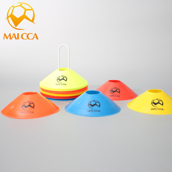 MAICCA Σετ δίσκων προπόνησης ποδοσφαίρου – PE υλικό, 50 τεμάχια, προπονητικά βοηθήματα ποδοσφαίρου