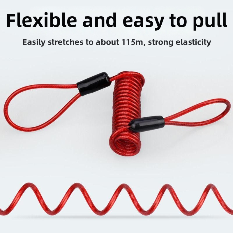 DEROACE/Dilushi elektrilise sõiduki lukk vargusevastase alarmiga, mudel 1, tootekood 0088, Ameerika stiil