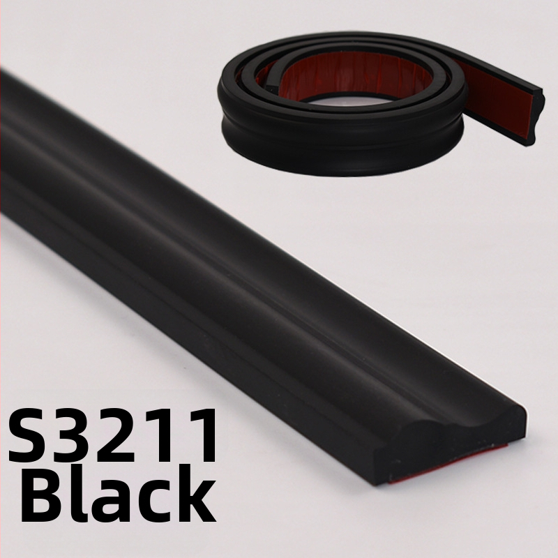 PVC élvédő profil, öntapadós, vízálló, rugalmas, fürdőszoba padlói és falaihoz