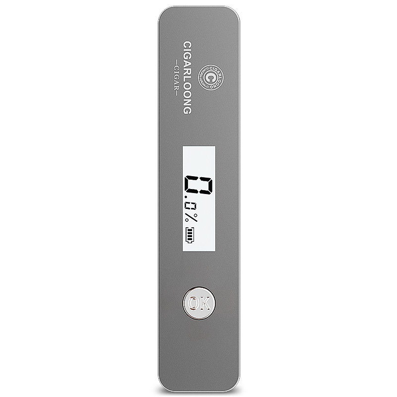 Μετρητής υγρασίας πούρων - μάρκα CIGARLOONG/Cigarloong, μοντέλο CX-25IT, υλικό: πλαστικό, στυλ: ελαφριά πολυτέλεια, απλός σχεδιασμός