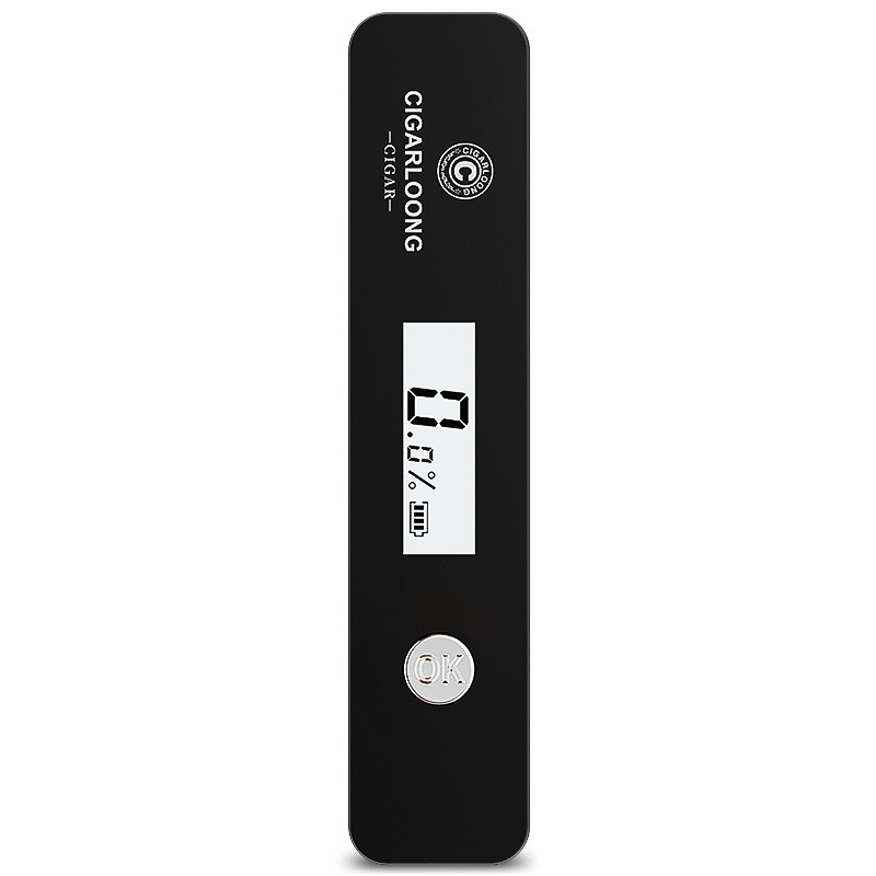 Μετρητής υγρασίας πούρων - μάρκα CIGARLOONG/Cigarloong, μοντέλο CX-25IT, υλικό: πλαστικό, στυλ: ελαφριά πολυτέλεια, απλός σχεδιασμός