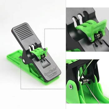 Dvigubo sluoksnio cigarclip – golfo aksesuaras, ABS plastikas