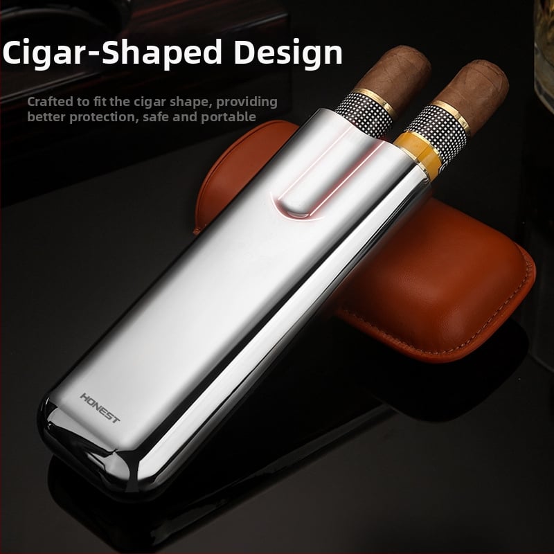 Θήκη για πούρα και σωληνάκι | Χειροποίητο, Διαθέσιμη εξατομίκευση, Στυλ: Ελαφριά Πολυτέλεια, Μινιμαλιστικός, Μάρκα HONEST