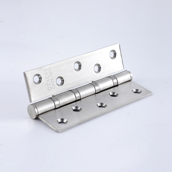 Nerūdijančio plieno durų vyris, plokščias atidarymas; didelė apkrova, tylus guolis; modelis YDX1047; tinka medinėms durims, langams, spintoms, medinėms dėžėms