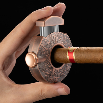 CE-25FD2 Cigarlong nerūdijančio plieno cigaro pjaustytuvas su V-formos pjūviu ir UFO dizainu