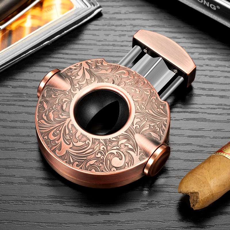 CE-25FD2 Cigarlong nerūdijančio plieno cigaro pjaustytuvas su V-formos pjūviu ir UFO dizainu