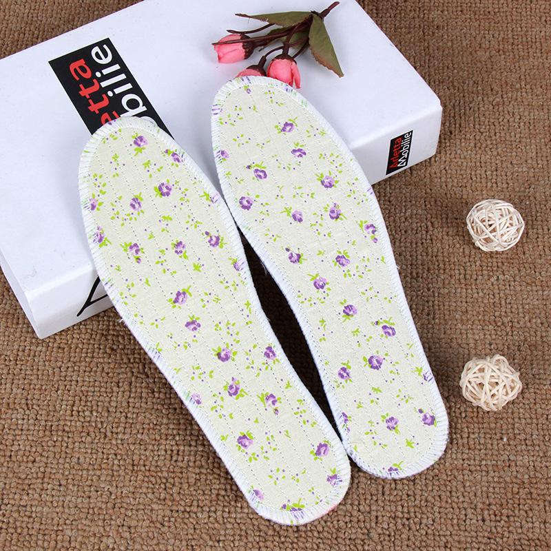 Lillemustriga teksliilist sisetallad niiskustõmbamise ja deodoratsioonifunktsiooniga, unisex täiskasvanutele, sobivad spordijalatsitele, nahkjalatsitele ja igapäevastele jalanõudele