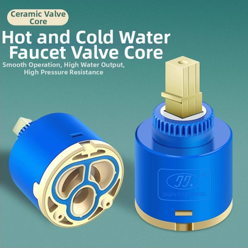 Keraminis vožtuvo šerdis virtuvės maišytuvui – šaltas/karštas vanduo, PC+ keramika, šiuolaikiškas minimalistinis stilius