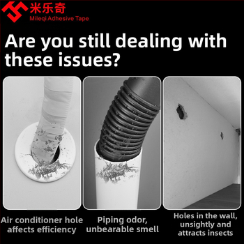 PVC sienos lipdukas - vandeniui atsparus, skylės užpildymas, atsparus graužikams, aukštai temperatūrai atsparus, svetainės dekoras