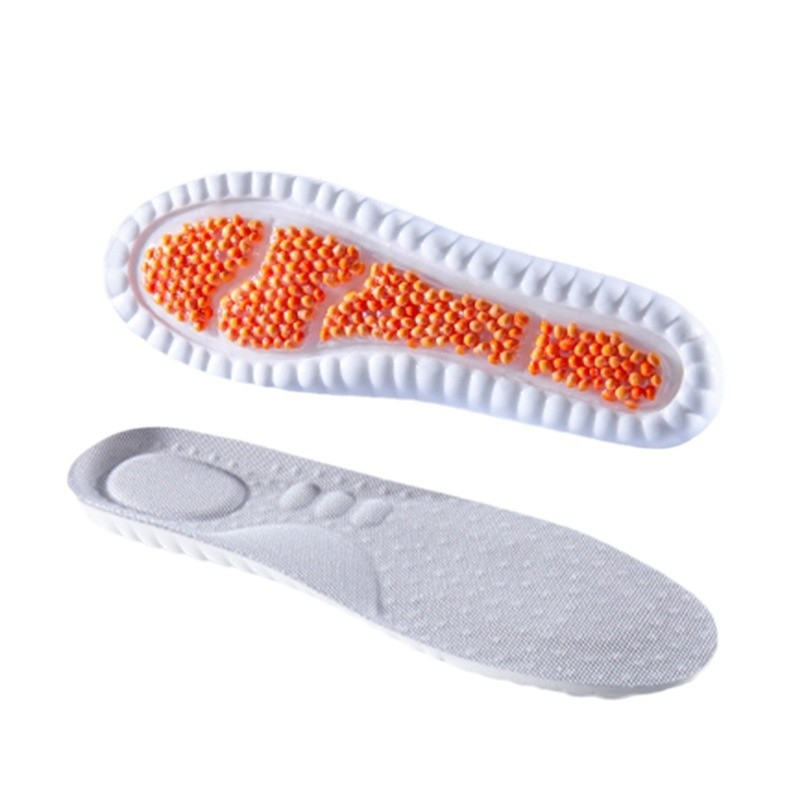 PU sport talpabetét, légáteresztő, ütéscsillapító, vastagított, puha és rugalmas, Modell 8046, teljes talpbetét, alkalmas futócipőkhöz, bakancsokhoz és hétköznapi cipőkhöz