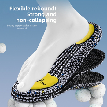 Grafénnel és ETPU-val készült sporttalp, ütéscsillapító tömítés, antibakteriális és szagtalanító hatású, lélegző, uniszex, modell 5135-3, teljes hosszú talp