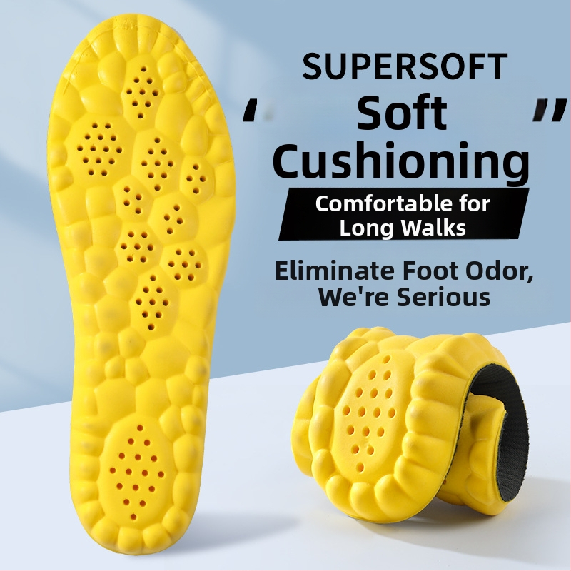 Deodoriseerivad sisetallad spordijalatsitele, saapadele, igapäevaste ja tööjalanõudele – PU materjal, täis sisetald, mudel 5124