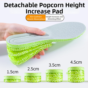 Southern Print Z10005 Talpă pentru creșterea înălțimii, pentru pantofi – PU, talpă întreagă, pernă de aer, absorbție a șocurilor, absorbție a transpirației