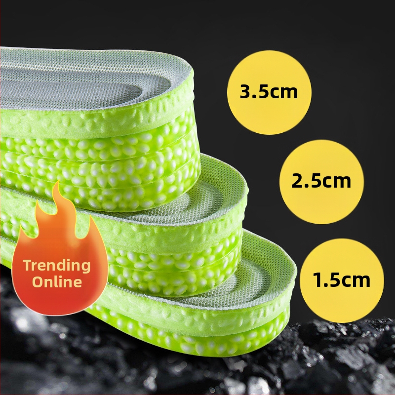 Southern Print Z10005 Talpă pentru creșterea înălțimii, pentru pantofi – PU, talpă întreagă, pernă de aer, absorbție a șocurilor, absorbție a transpirației