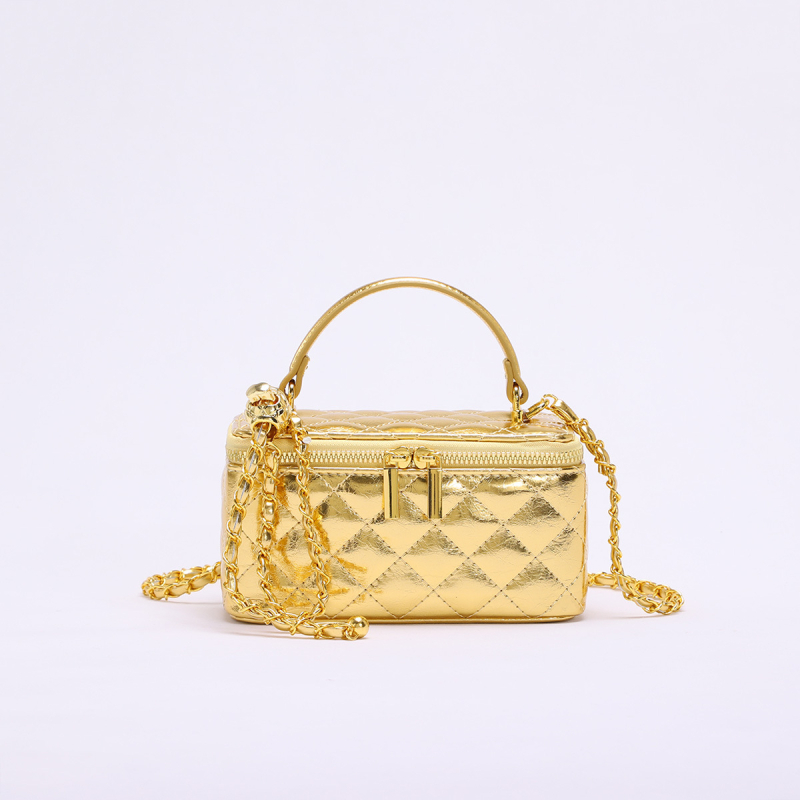 PU nahast üleõla kandekott, väike ruudukujuline siluett, karbikujulise vormi kott, tõmblukuga kinnitusega