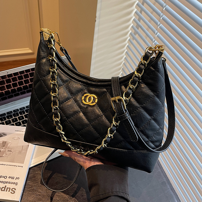 Retro-stiilis PU bucket kott, üks rihm, tõmblukk kinnitusega, polüestervooder, sobib igapäevaseks kasutamiseks