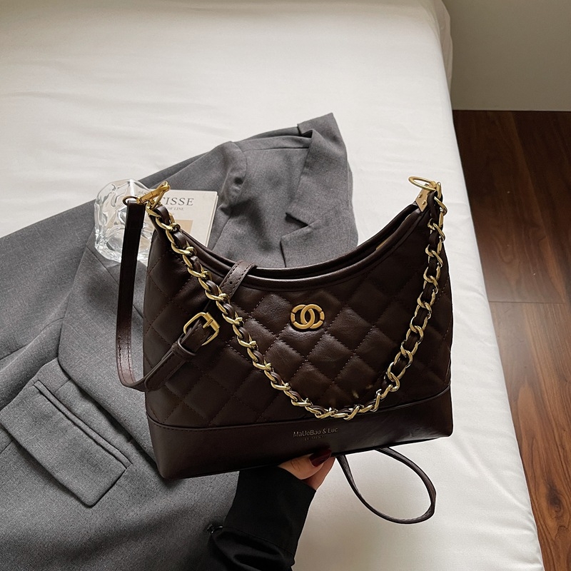 Retro-stiilis PU bucket kott, üks rihm, tõmblukk kinnitusega, polüestervooder, sobib igapäevaseks kasutamiseks