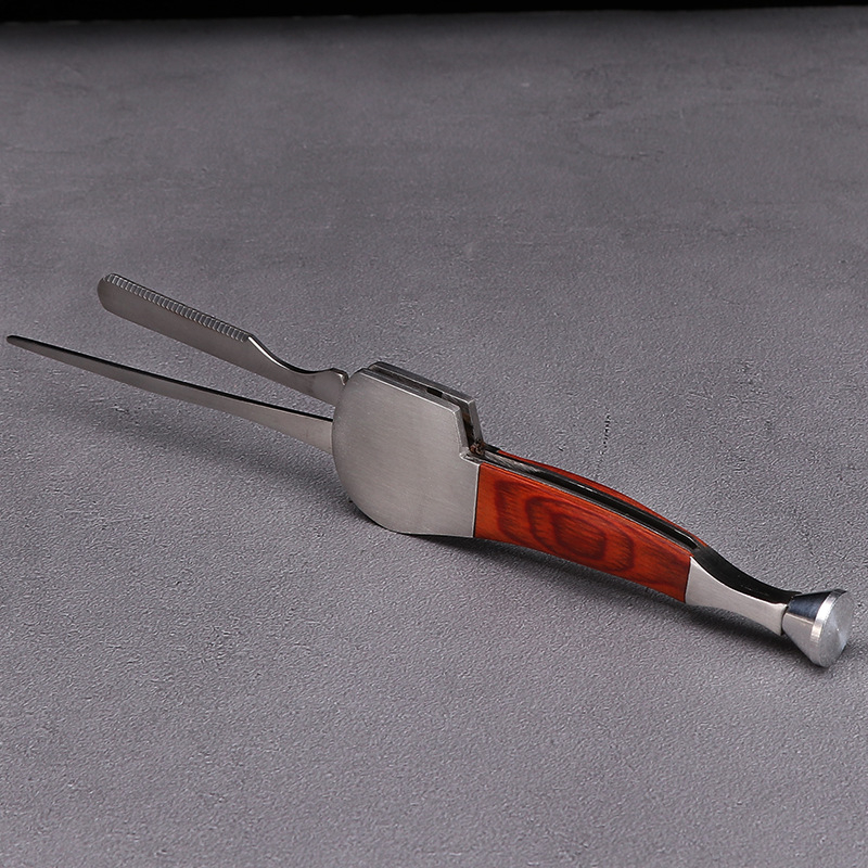 Forten 3-u-1 nož za duhan sa škrabom, metal i drvo, oprema za pušenje lule