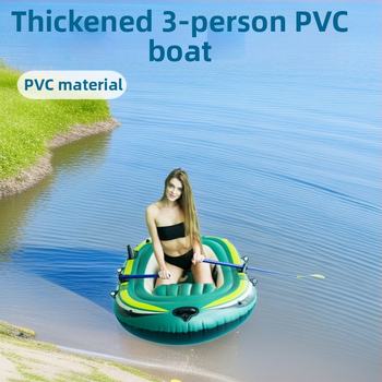 Nafukovacia trojmiestna loď 0018 — PVC trup, kapacita 3 osoby, hrúbka 0,4 mm, nosnosť 250 kg