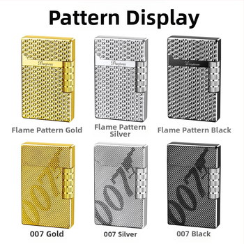 Metalinė uždegimo priemonė su butanu, daugkartinis naudojimas, japonų stiliaus minimalistinis dizainas; dovana vestuvėms, gimtadieniams ir festivalams