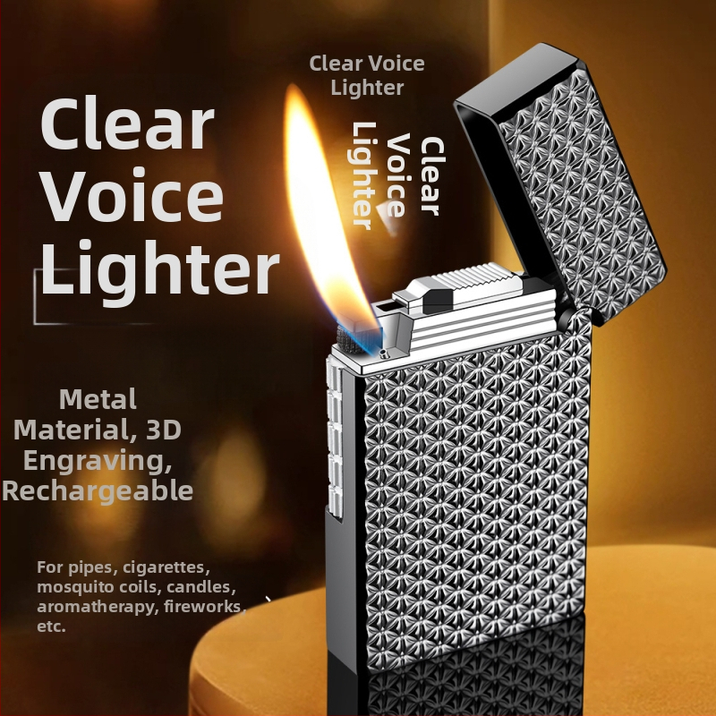 Metalinė uždegimo priemonė su butanu, daugkartinis naudojimas, japonų stiliaus minimalistinis dizainas; dovana vestuvėms, gimtadieniams ir festivalams