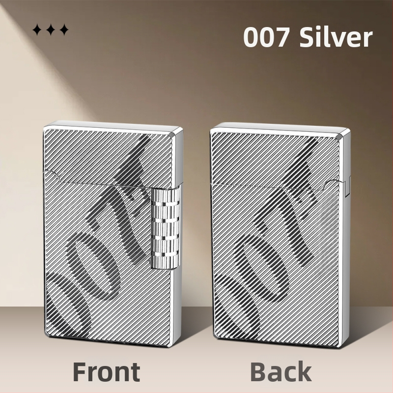 Metalinė uždegimo priemonė su butanu, daugkartinis naudojimas, japonų stiliaus minimalistinis dizainas; dovana vestuvėms, gimtadieniams ir festivalams