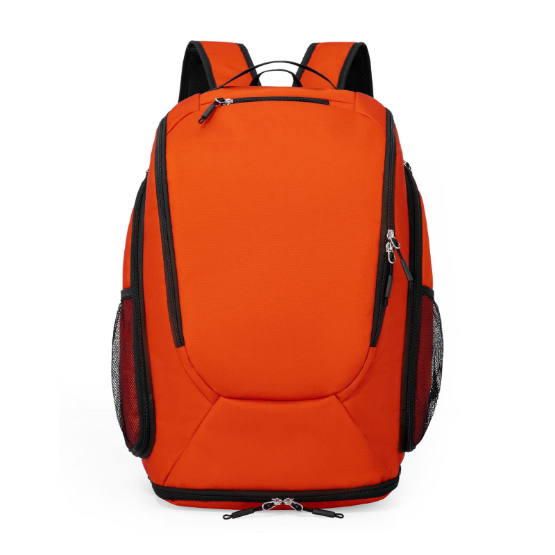 Krepšinio kuprinė su atskiru batų skyriumi ir keliomis kišenėmis — Oxford Cloth medžiaga, individualus logotipas, logotipo spauda, personalizavimo technikos