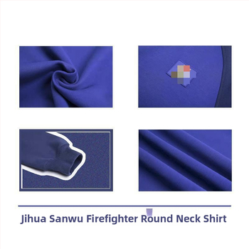 Jihua unisex pikkade varrukatega treeningülikond, ümmarguse kaelusega, puuvillase segu kangas, kiiresti kuivav, hingav, kulumiskindel ja tuulekindel, ühevärviline, sobib jooksmiseks, jõusaalitrenni ja matkamiseks