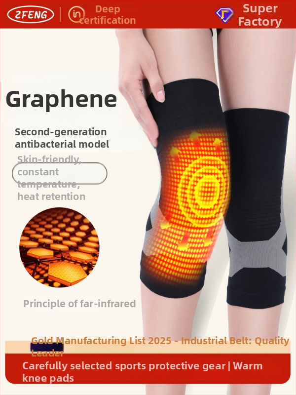 Grafeenipõlvekaits üldiseks kasutamiseks – sobib jooksmiseks, treeninguks ja võrkpalliks