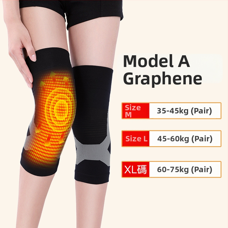 Grafeenipõlvekaits üldiseks kasutamiseks – sobib jooksmiseks, treeninguks ja võrkpalliks