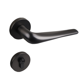 Osztozott ajtózár – PBT-580, nikkel ötvözetből készült fogantyúzár belső faajtókhoz, modern stílus