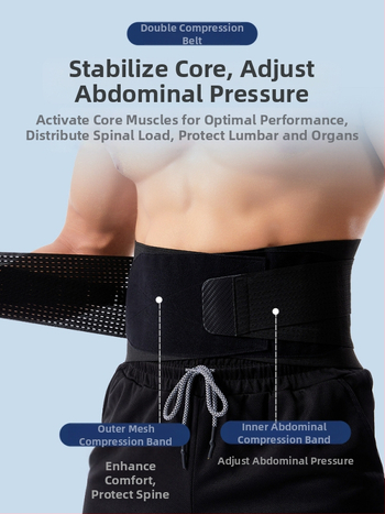 Vöötoetusvöö reguleeritava rõhu ja vedruga kükkide ja jooksmise treeninguks – polüestri kiud