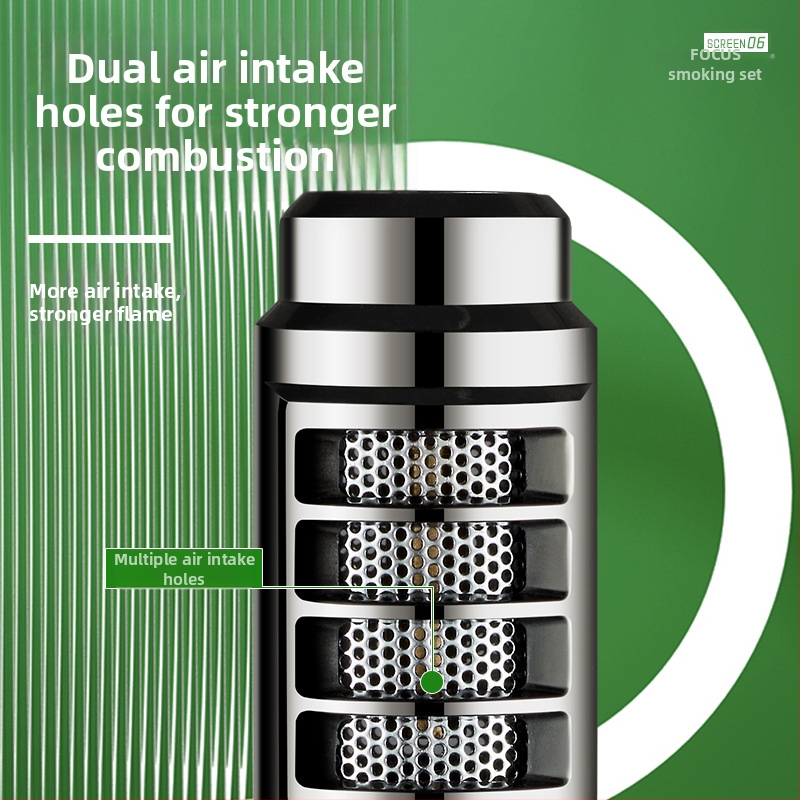 Metalni butanski zapaljivač s otpornošću na vjetar — za zavarivanje i vanjsku upotrebu, Focus brand, mogućnost ispisa logotipa