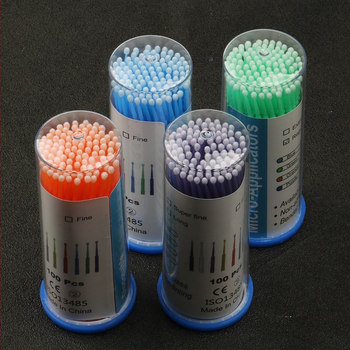 Πολυλειτουργική βούρτσα μακιγιάζ με μεγάλη στρογγυλή κεφαλή για κονσίλερ και χείλη, μιας χρήσης, πλαστική λαβή, 1 τεμάχιο.