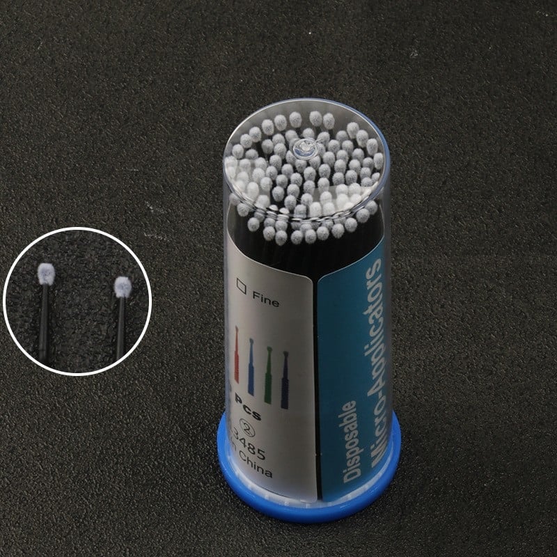 Πολυλειτουργική βούρτσα μακιγιάζ με μεγάλη στρογγυλή κεφαλή για κονσίλερ και χείλη, μιας χρήσης, πλαστική λαβή, 1 τεμάχιο.