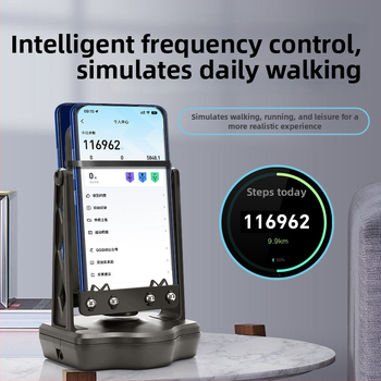 Stepper cu mișcare de balans pentru telefon, pedometru, numărător automat de pași, rezistență la aer, pentru uz casnic, Număr produs t2Pbry3i