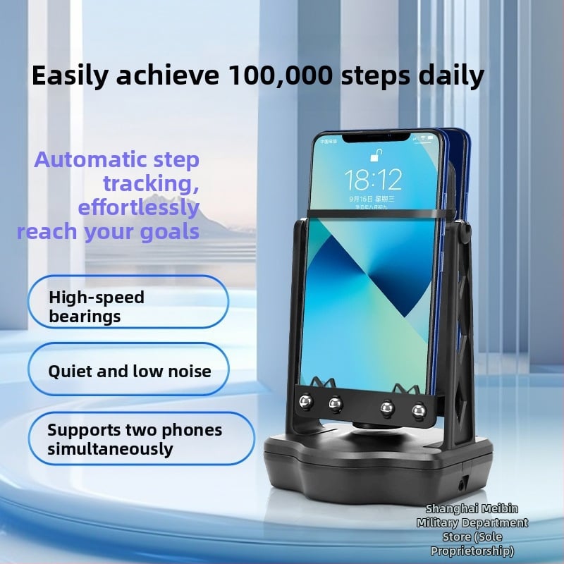 Stepper cu mișcare de balans pentru telefon, pedometru, numărător automat de pași, rezistență la aer, pentru uz casnic, Număr produs t2Pbry3i