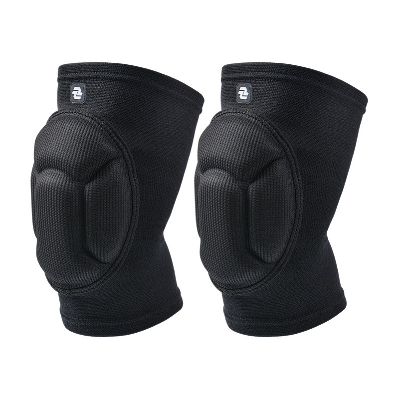 Προστατευτικά γονάτων για αθλήματα με EVA παχύτερη προστασία σε σχέδιο καβουκιού, αντίκτυπου, εξωτερικό νάιλον, επένδυση πολυεστέρα; κατάλληλα για βόλεϊ, χορό και ρολλερ σκέιτινγκ για ενήλικες