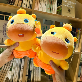 Capybara Lu Lu plüüsnukk – PP puuvillane täide, veluurplüüs materjal, sobib alates 14. eluaastast