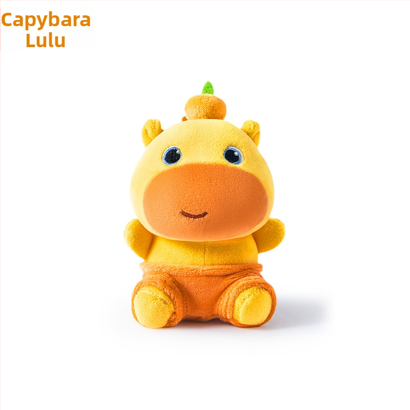 Capybara Lu Lu plüüsnukk – PP puuvillane täide, veluurplüüs materjal, sobib alates 14. eluaastast