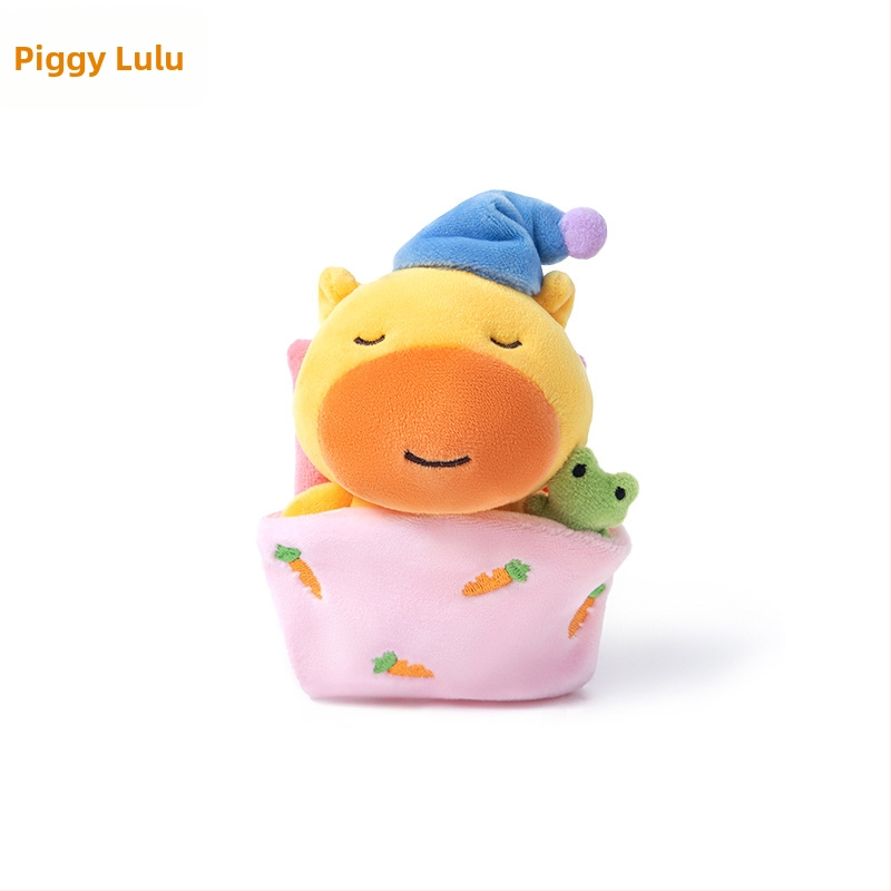 Capybara Lu Lu plüüsnukk – PP puuvillane täide, veluurplüüs materjal, sobib alates 14. eluaastast