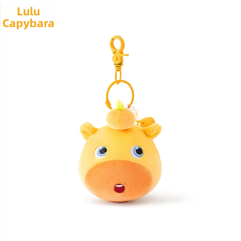 Capybara Lu Lu plüüsnukk – PP puuvillane täide, veluurplüüs materjal, sobib alates 14. eluaastast