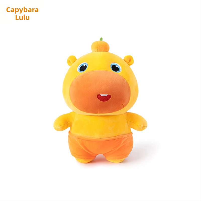 Capybara Lu Lu plüüsnukk – PP puuvillane täide, veluurplüüs materjal, sobib alates 14. eluaastast